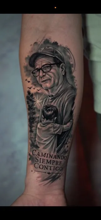 Custom tattoo by Master Tattoo Studio, Tampa