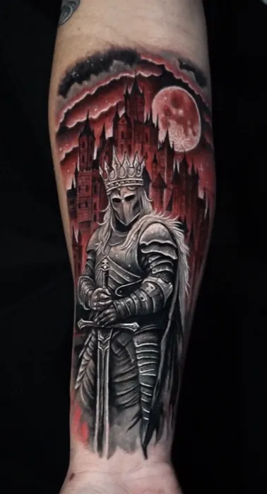 Custom tattoo by Master Tattoo Studio, Tampa