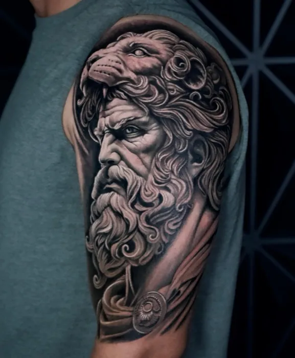 Custom tattoo by Master Tattoo Studio, Tampa