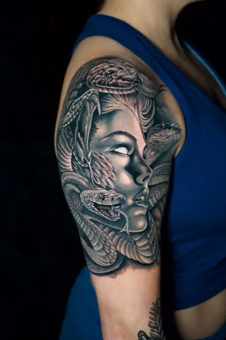 Custom tattoo by Master Tattoo Studio, Tampa