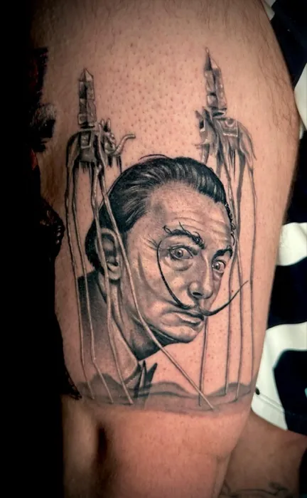 Custom tattoo by Master Tattoo Studio, Tampa