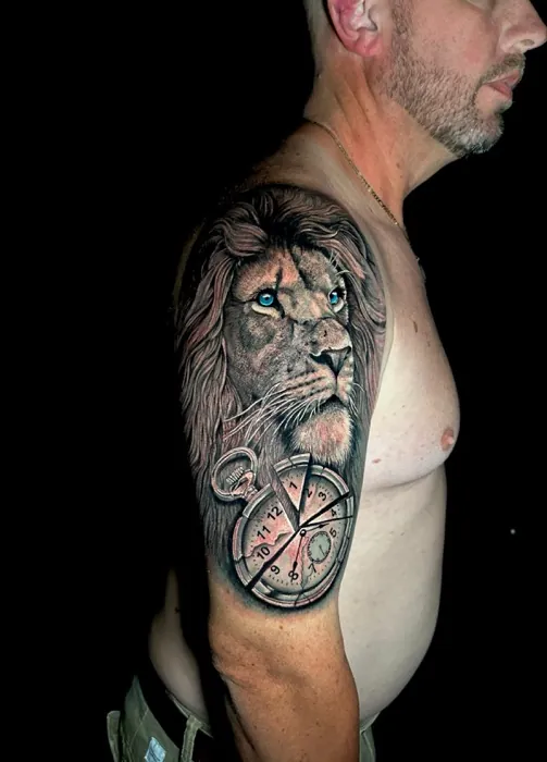 Custom tattoo by Master Tattoo Studio, Tampa