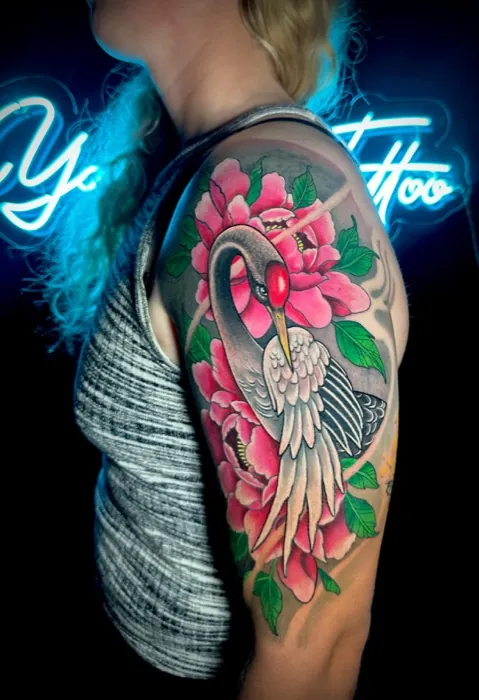 Custom tattoo by Master Tattoo Studio, Tampa