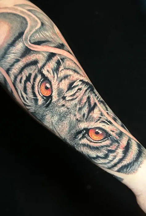 Custom tattoo by Master Tattoo Studio, Tampa