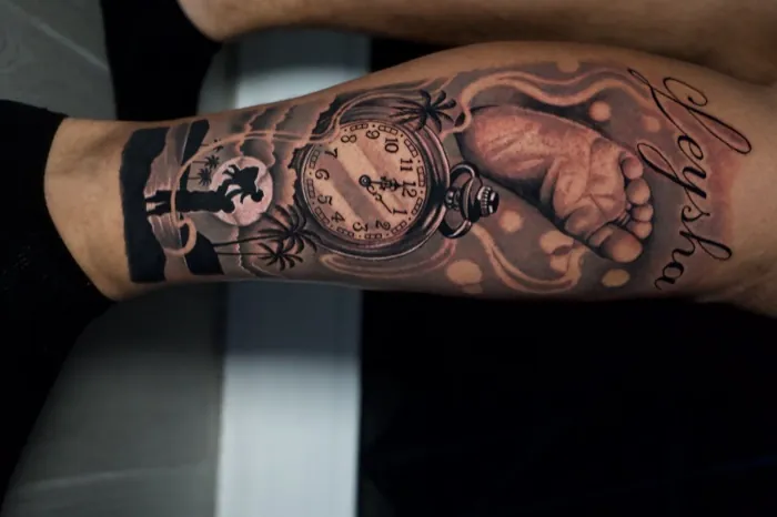 Custom tattoo by Master Tattoo Studio, Tampa